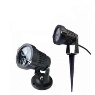 戶外照樹燈DC12/DC24V LED插地燈照樹燈草皮燈LED射燈小型投光燈戶外洗牆燈100-220V