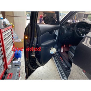 [[娜娜汽車]] 日產 C12 TIIDA 專用 led 門邊警示燈 臺灣製造 保固一年 燈板完全防水 (三角款)