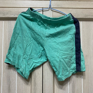Next 童裝 二手Next舒適居家短褲 綠色 3Y現貨夏天