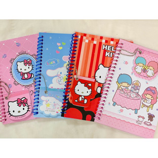 Sanrio三麗鷗Hello Kitty/大耳狗/雙子星 筆記本+造型Memo 市價：70元