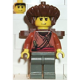 玩樂趣 LEGO樂高 7417 冒險家系列 Sherpa Sangye Dorje 二手人偶 adv029
