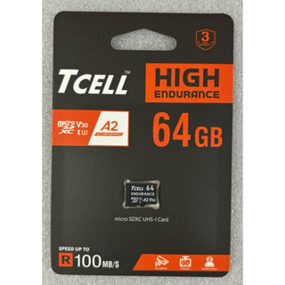 【宏東數位】MIO 原廠專用卡 TCELL 64G 64GB U3 V30 A2 高轉速 記憶卡 行車記錄器