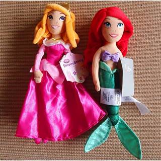 HappyHour: 美國迪士尼正品 大手牽小手 美人魚 睡美人 白雪公主 漂亮公主 玩偶 S 娃娃
