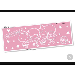 《全新》三麗鷗Hello kitty 美樂蒂 雙子星 路跑運動毛巾 迪士尼皮克斯玩具總動員三眼怪MIT刺繡提花毛巾