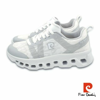 【MEI LAN】皮爾卡登 Pierre Cardin (男) 冠軍彈力 運動鞋 透氣 緩震 Q彈 7867 白另有黑色