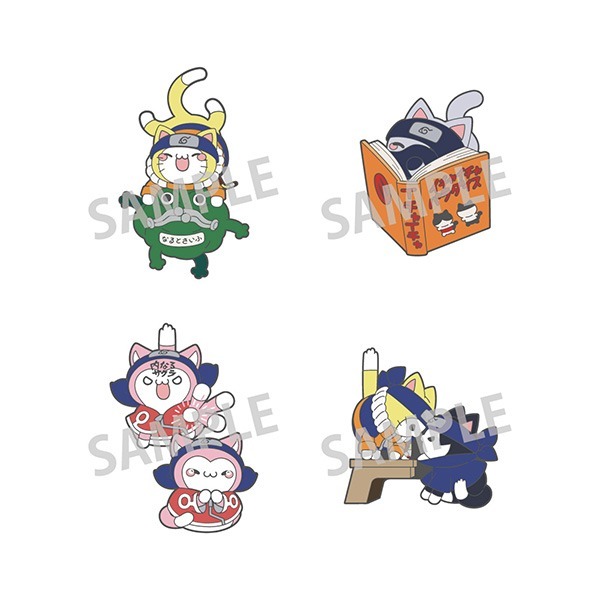 老夆玩具【現貨】代理版 MegaHouse MH MCP 火影忍者 火影喵 圖釘徽章 漩渦鳴人 卡卡西 春野櫻