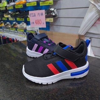ADIDAS RACER TR23 EL 小童 運動鞋 JH9568 黑色 JH9569 藍色 慢跑鞋