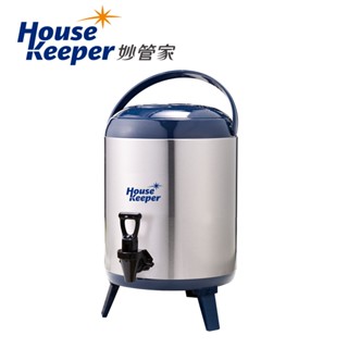妙管家 不鏽鋼保溫保冷冰桶/茶桶 7.7L HKTB-0800SSC 飲料桶 #304內膽 奶茶桶