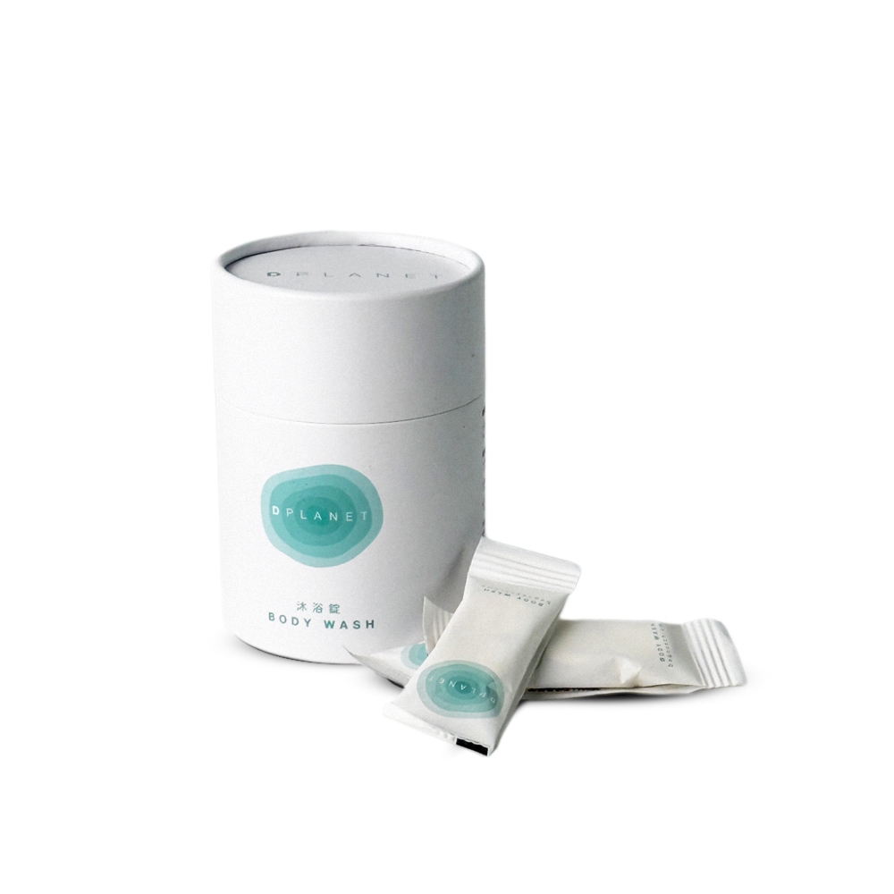 【Allegrini 艾格尼】Dplanet body wash 沐浴錠-14包入/沐浴/旅行/露營/出國/環境友善