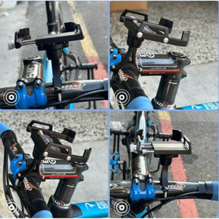 火雞Tth 特價 鋁合金手機架 360度旋轉 60-105mm 自行車 機車 導航手機支架