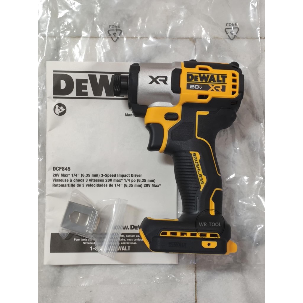 全新 DEWALT 得偉20V DCF 845 輕巧型 DCF845 衝擊 起子機 空機 墨西哥製