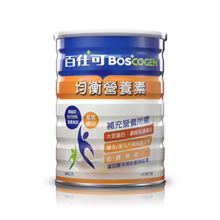 牛奶盤商～百仕可均衡營養素 粉劑 優蛋白 (850g/罐) 乳清蛋白、管灌適用、膳食纖維每罐620元