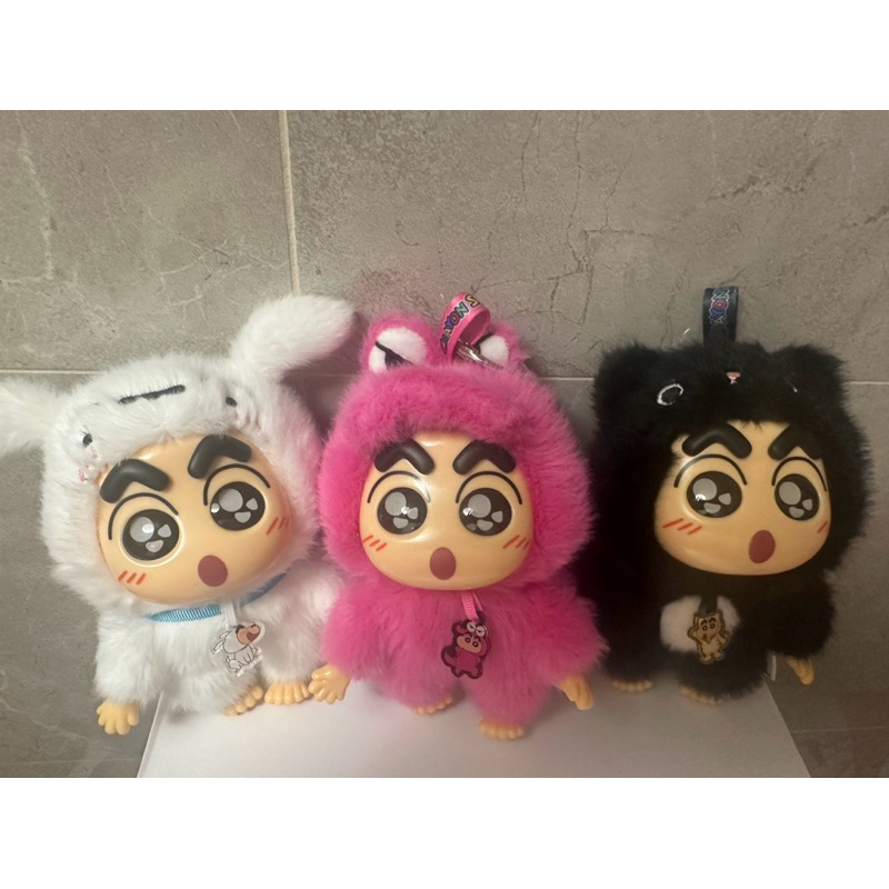 確認款 鱷魚山先生 蠟筆小新 幻想森林系列 吊飾 毛絨公仔 盲盒 公仔 鱷魚山 動感超人 左衛門 潮玩擺件 玩具