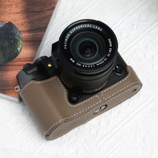 【Martin Duke 】FUJIFILM X-T50 XT50 頂級牛皮相機底座 相機皮套 快拆電池