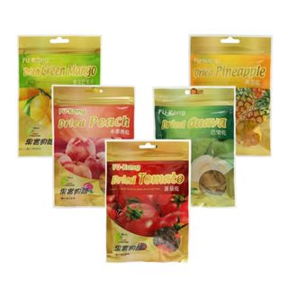 果實物語 聖女番茄乾／珍珠芭樂乾／特級水蜜桃乾／關廟鳳梨乾／愛文芒果青(情人果)1包入 D281063