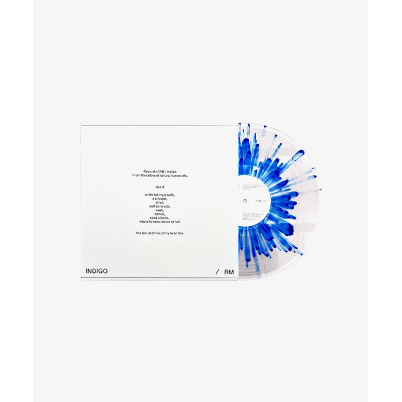 BTS RM indigo LP indigo黑膠
