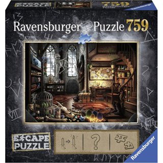 Ravensburger 維寶拼圖-Escape系列龍實驗室(759P)