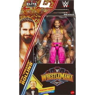 ☆阿Su倉庫☆WWE摔角 Seth Rollins Wrestlemania 41 Elite SR摔角狂熱精華版人偶