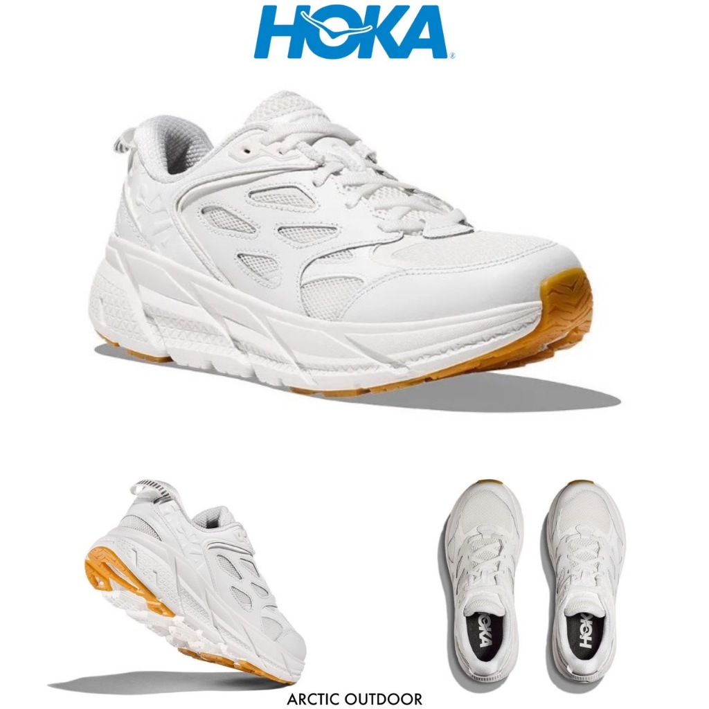 HOKA｜U Clifton L Athletics 路跑鞋 白