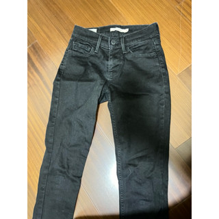 Levi’s Levis 710 黑色緊身牛仔褲w25