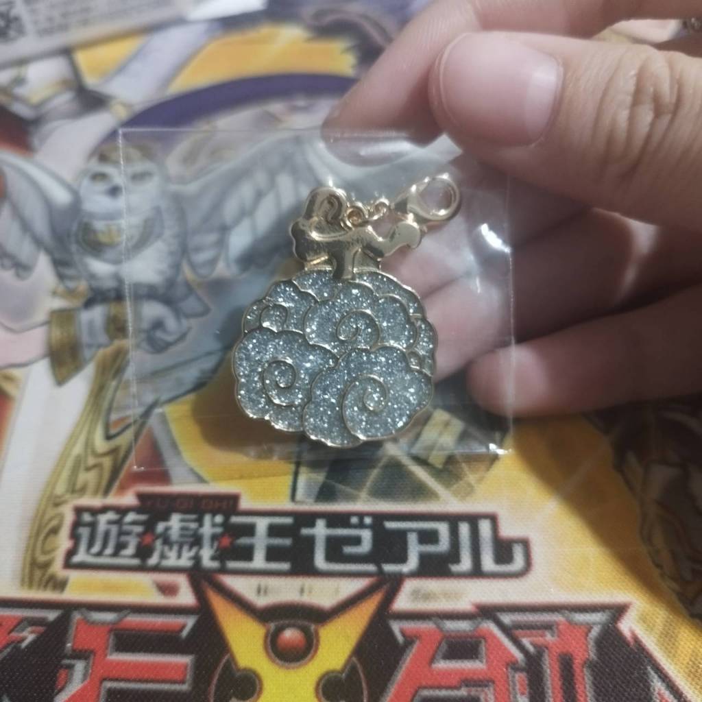 *Ca*~日系賣場~ 日本精品 海賊王 東映 草帽店 惡魔果實 金屬 吊飾 斯摩格 冒煙果實