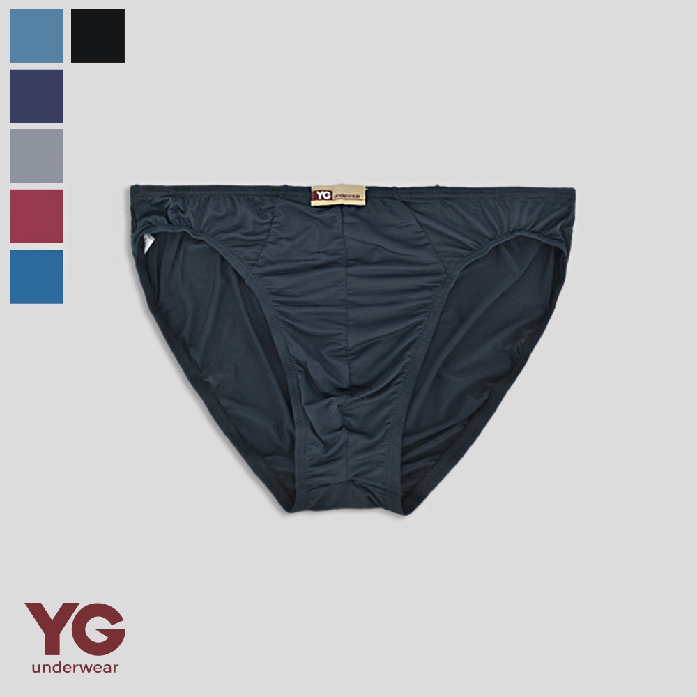 【YG】親膚沁涼彈性三角褲-SYG015B