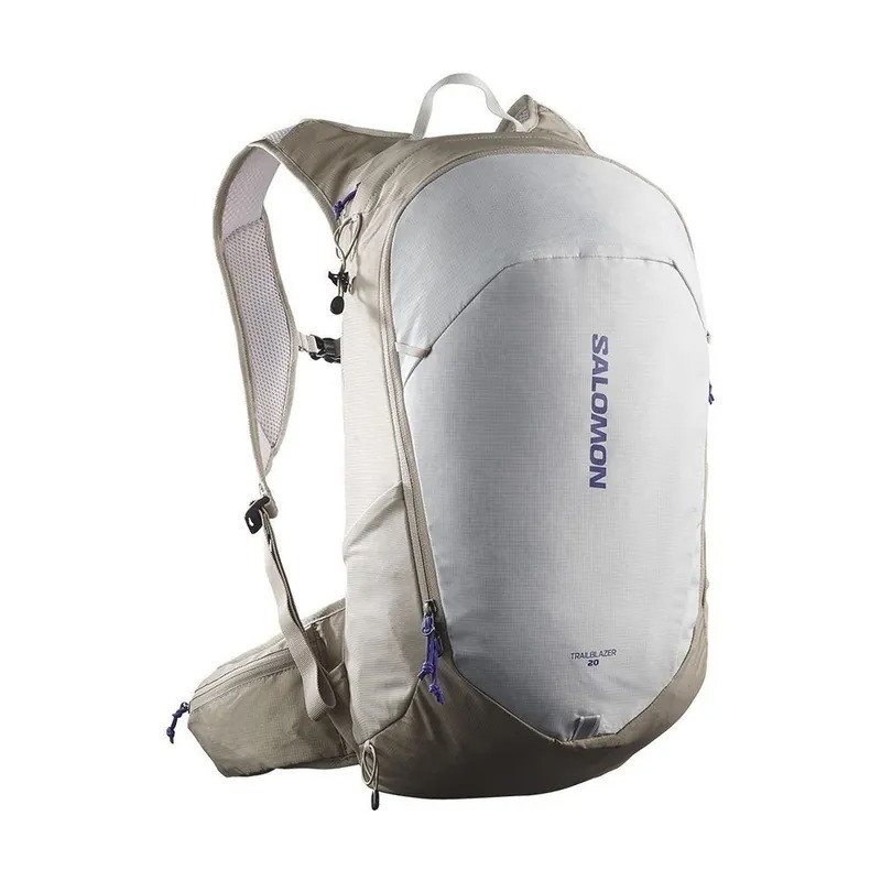 【SALOMON】TRAILBLAZER 20 多功能背包 復古卡其/冰河灰 / LC2182800