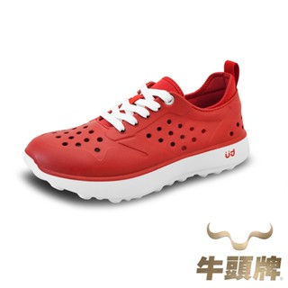【牛頭牌】土豆小汀鞋-紅 土豆星球鞋 足底筋膜炎鞋 洞洞鞋男 洞洞鞋女 懶人鞋 EVA鞋 土豆鞋 休閒鞋女 休閒鞋男