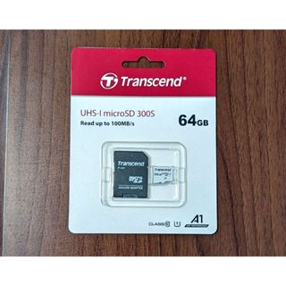 [全新正品] 創見 含轉卡 MicroSD U1 300S A1 記憶卡 64GB TS64GUSD300S-A