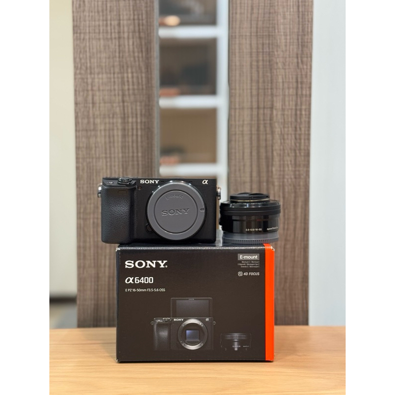 9成新Sony A6400+16-50kit  快門數僅27xx（初芯二手）