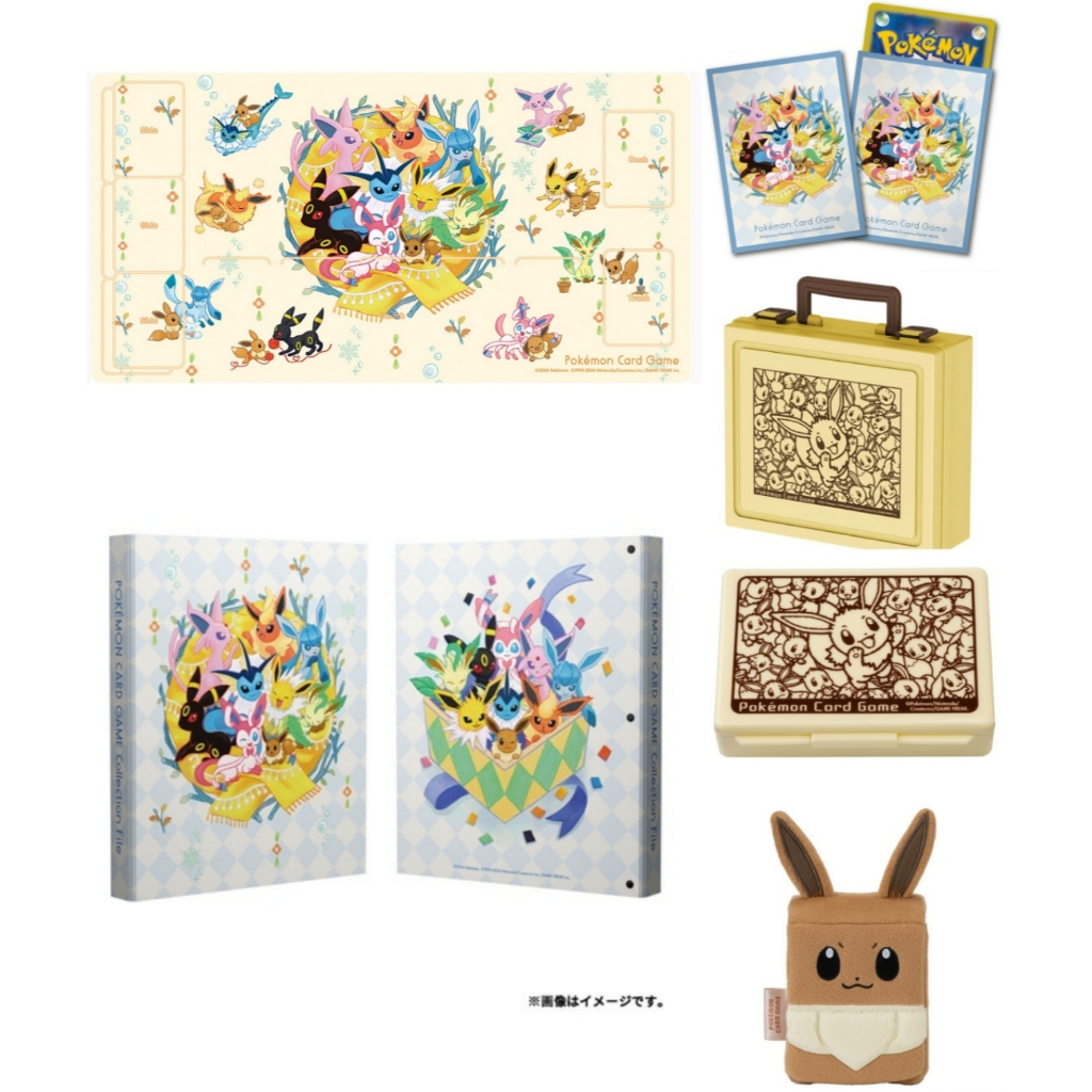 台灣現貨 伊布家族 PTCG 卡套 卡墊 手提箱 第二層 寶可夢 神奇寶貝 Pokemon 朱紫 夜伊布 伊布們