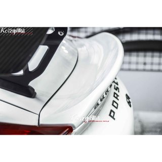 Kc汽車部品 保時捷 PORCSHE 981 尾翼 [GTS款] 碳纖維 素材 替換式 CAYMAN