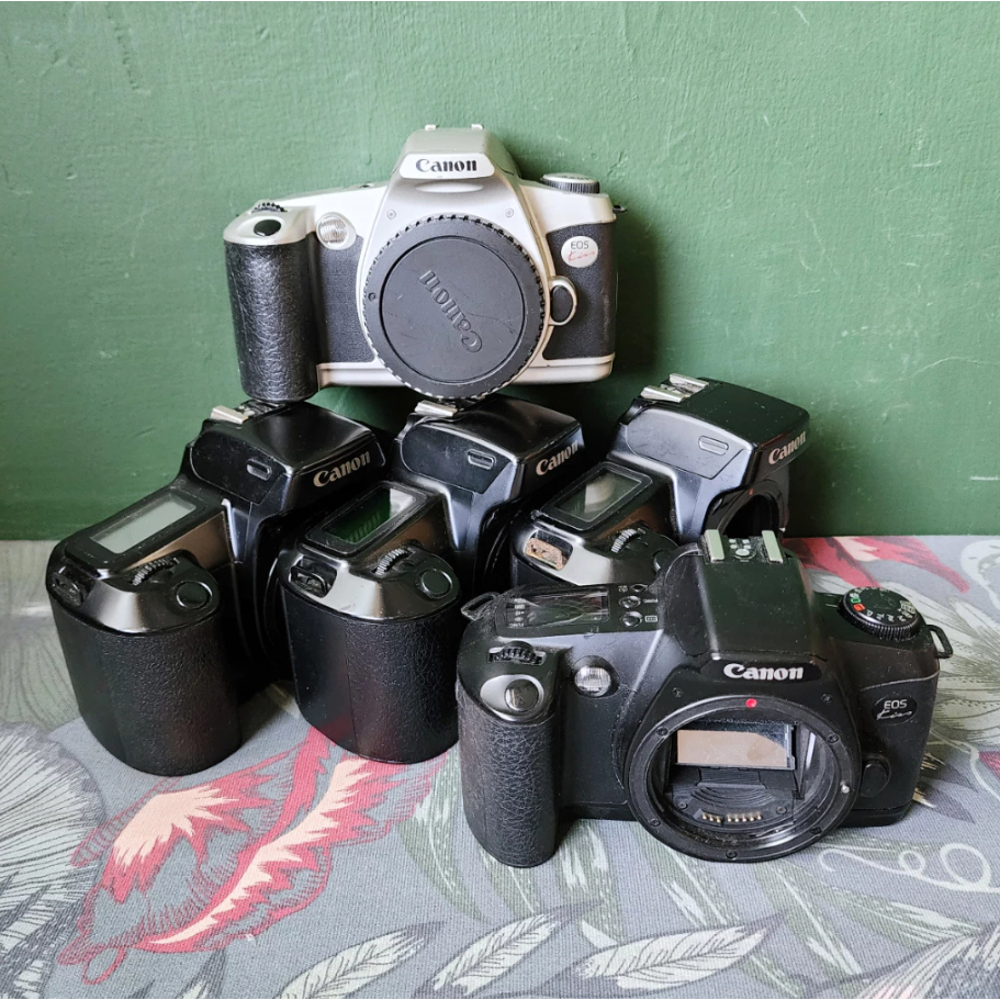 【星期天古董相機】不能用的 Canon EOS 單眼相機系列 零件機 擺飾 道具II