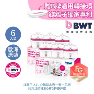【BWT德國倍世】鎂離子濾芯多入組合 (3入 / 6入 / 12入) 濾水壺 淨水壺 家用水壺 桌上壺