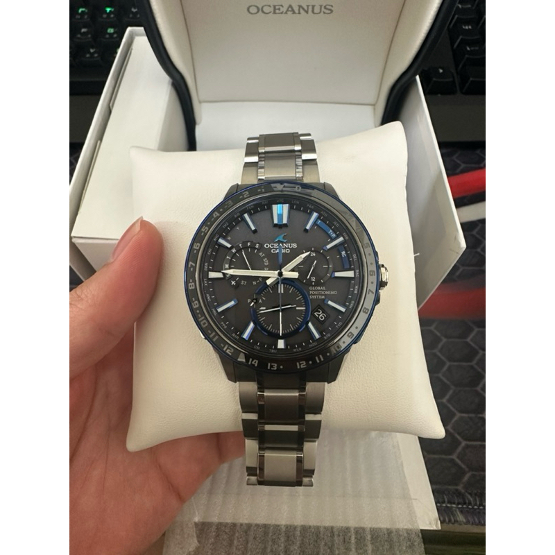 CASIO OCEANUS G1200 高階海神鈦 GPS電波