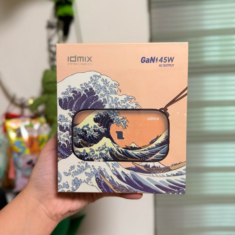 🌻【行動電源】🌊IDMIX MR CHARGER 10000 (CH06 Pro) #能充筆電的行動電源