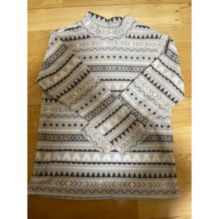 男童 女童 lativ fleece 刷毛 保暖 立領 長袖 上衣 130cm