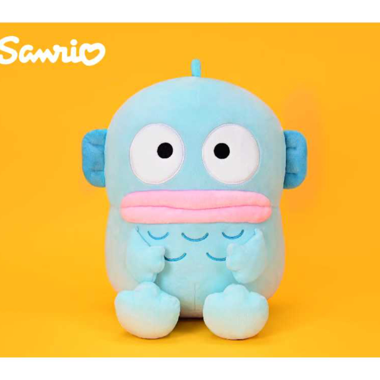 人魚漢頓娃娃 漢頓娃娃 40cm人魚漢頓玩偶 Sanrio 三麗鷗人魚漢頓玩偶 睡覺抱枕 人魚漢頓娃娃抱章魚公仔抱枕