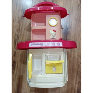 二手Hello Kitty流理臺/瓦斯爐/廚房玩具/扮家家玩具
