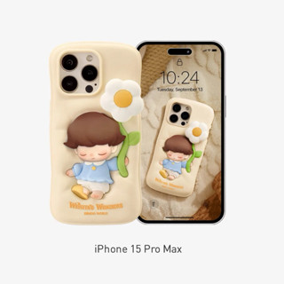 泡泡瑪特DIMOO 夢裡夢外/ Molly手機殼i phone 15Pro Max