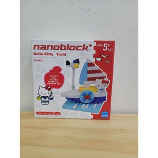 nanoblock迷你積木Hello Kitty 遊艇 PK-002