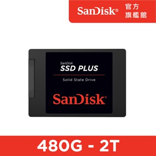 SanDisk PLUS Solid State Drive SATA III SSD 480GB/1TB