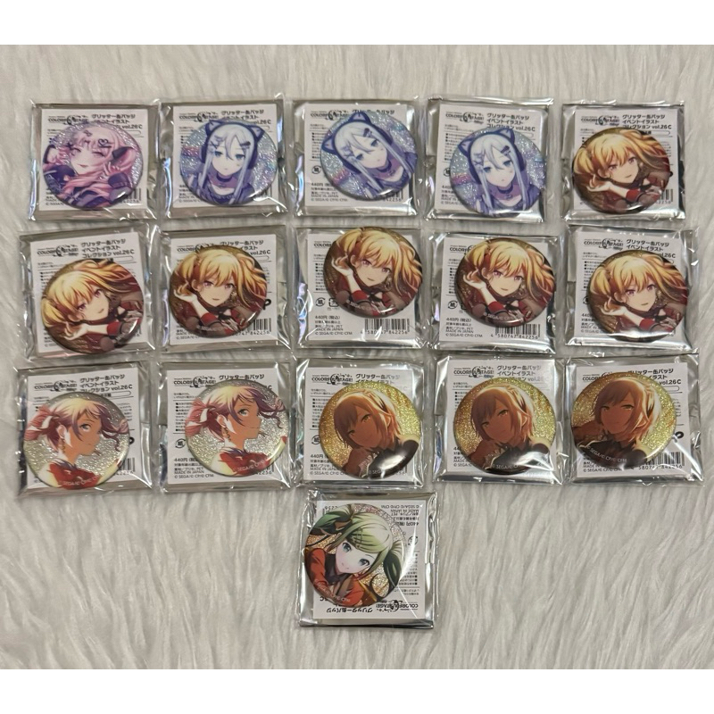 世界計畫 細閃 徽章 分售 奏 真冬 繪名 瑞希 咲希 穗波 志步 初音