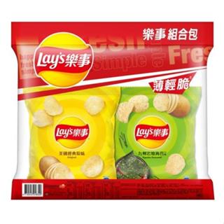 樂事組合包 美國經典原味+九州巖燒海苔