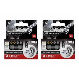Alpine MusicSafe 荷蘭製 高級全頻率音樂耳塞 兩入組