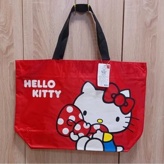 ❤️全新正版現貨 👀~超級大~👀 三麗鷗 KT HELLO KITTY❤️毛毯拉鍊收納袋 大購物袋 就是可愛款♡