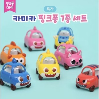 🇰🇷【現貨當天出】鯊魚家族 碰碰狐 迷你合金玩具車