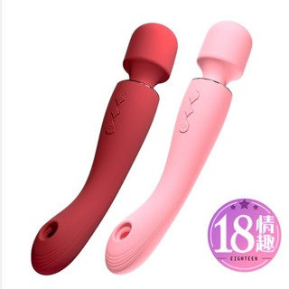 【今天買 明天到】GALAKU 皇后 一棒兩用 吮吸AV按摩棒 女優按摩棒 電動按摩棒 情趣用品雙頭龍 按摩棒