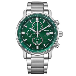 CITIZEN星辰 Chronograph 亞洲限定光動能計時腕錶CA0840-87X