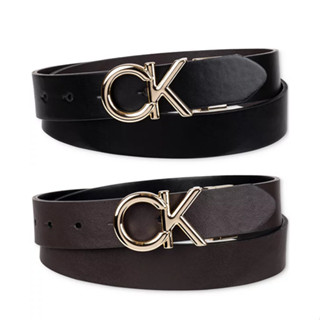 Calvin Klein 女士雙面使用真皮皮帶 腰帶 C29919 雙色CK(現貨)